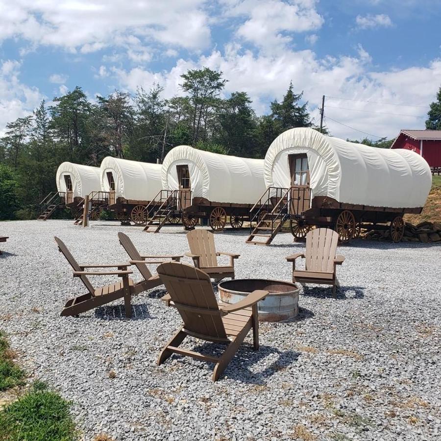 Smoky Hollow Outdoor Resort Covered Wagon Sevierville Buitenkant foto